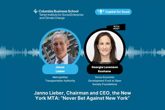 Capital for Good: Janno Lieber