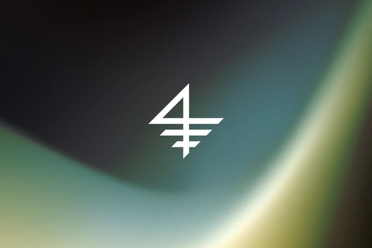 Placeholder Hermes logo in white on a hunter green background
