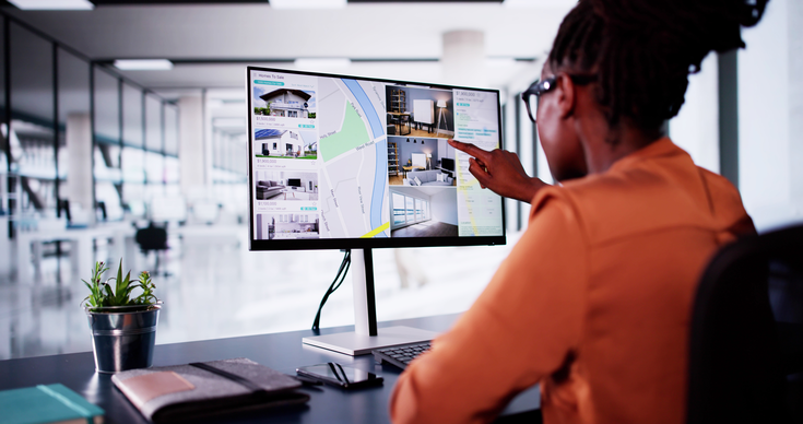 Online real estate listings